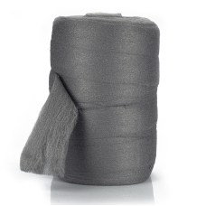 Сталева вата (вовна) “0000+“, Steel Wool, 1 метр, 30-40 грамів