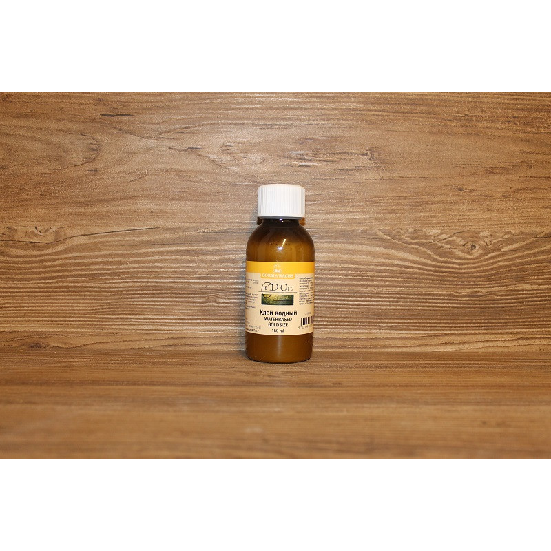 Мікстьєний водний для поталі, Water Based Goldsize, Borma Wachs, Can d“Oro Line, 150 мл.