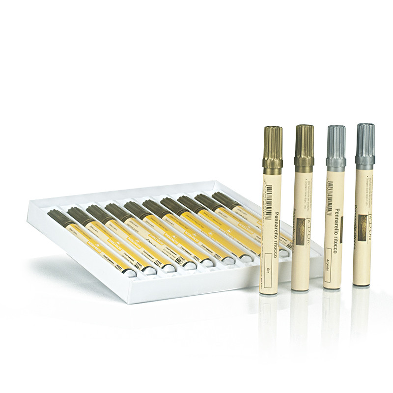 Акриловий маркер, Holzmarker, Borma Wachs, Can d“Oro Line, 1 шт., золотий або срібний Акриловий маркер, Holzmarker, Borma Wachs, Can d“Oro Line, 1 шт., золотий або срібний