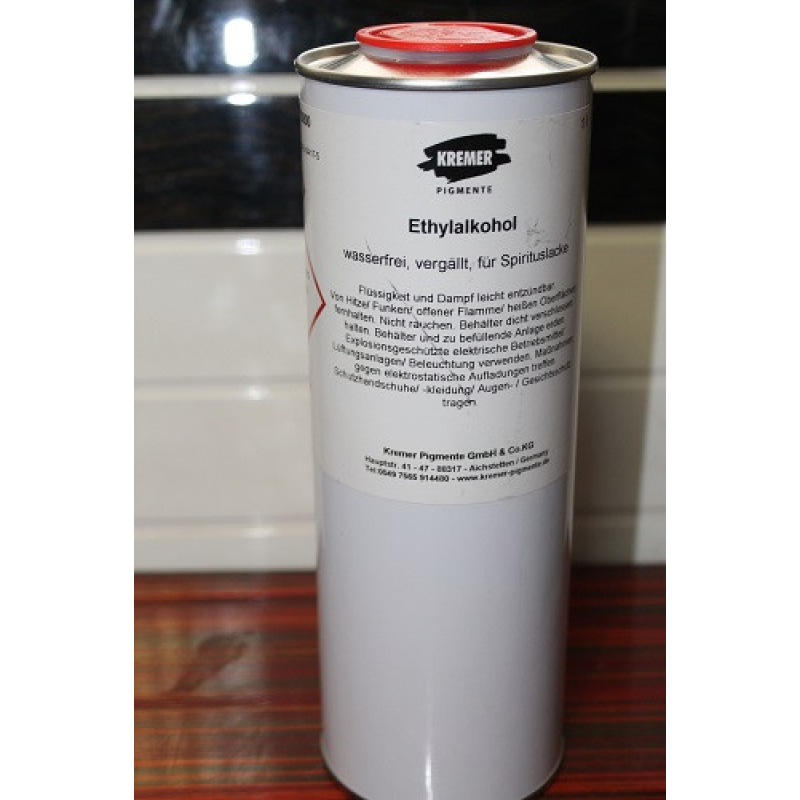 Етол зневоднений, денатурований, 1 л., Kremer Pigmente GmbH&Co. KG