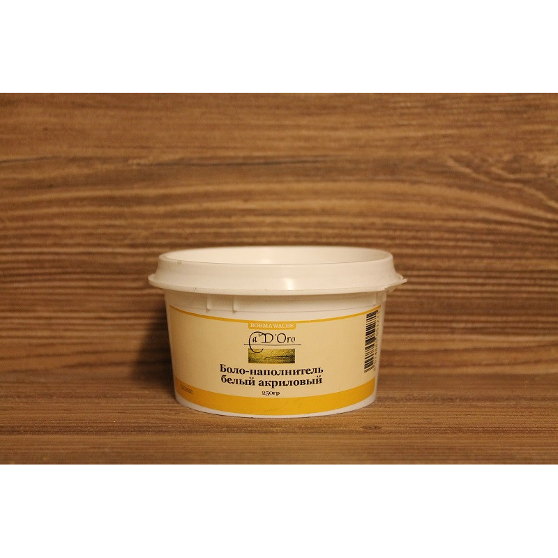 Ґрунт левкас, акриловий, Acrylic White Gesso Primer, Borma Wachs, Can d“Oro Line, білий, 250 грамів Ґрунт левкас, акриловий, Acrylic White Gesso Primer, Borma Wachs, Can d“Oro Line, білий, 250 грамів