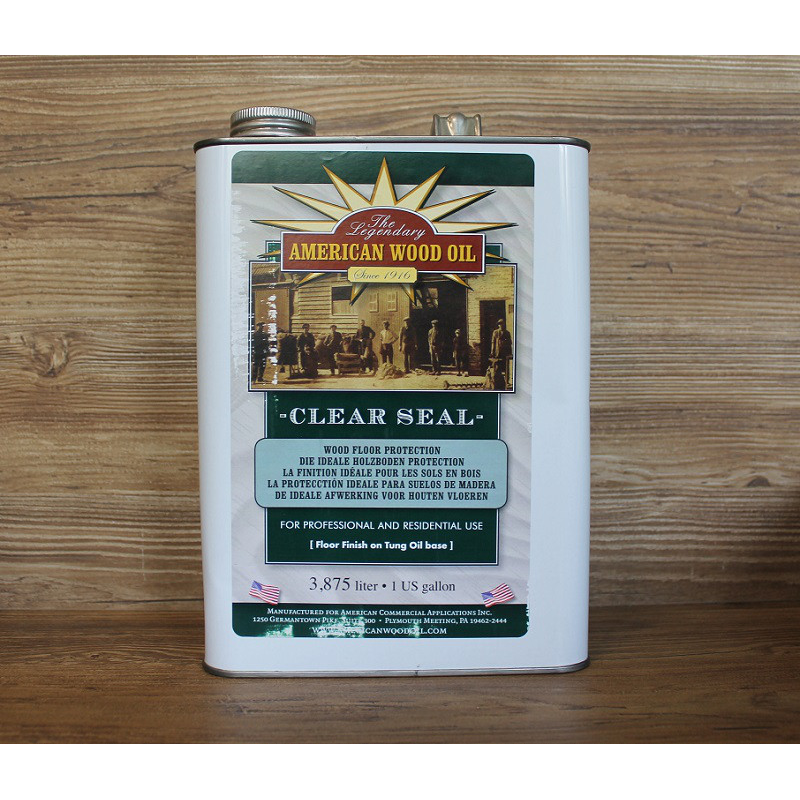 Прозорий тунговий лак, глянсовий, 0,946 litre, American Wood Oil