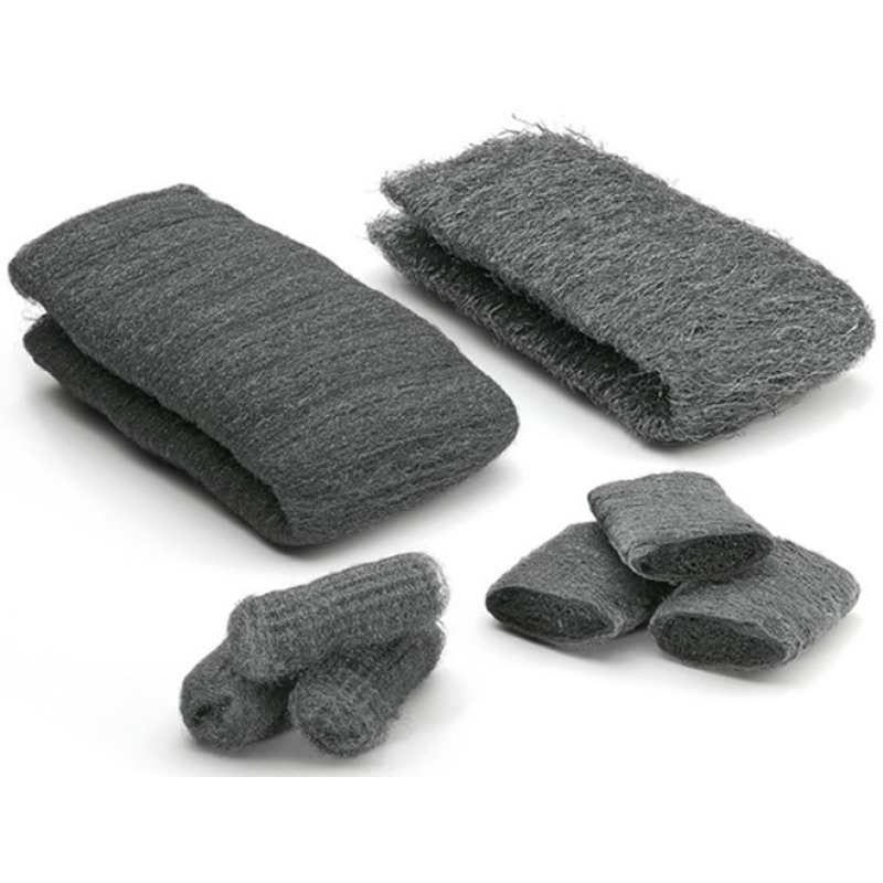 Сталева вата (вовна) “0000+“, Steel Wool, 1 метр, 30-40 грамів