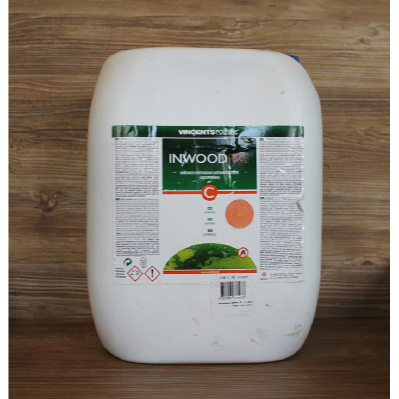 Антипірен Inwood Fire C, червоний, 25 litre, Vincents Polyline
