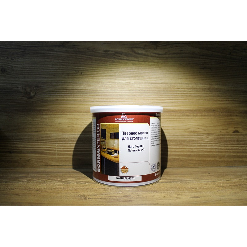 Олія-віск для кухонних стільниць, Hard Top Wax Oil 6020, Borma Wachs, Interior Line, 750 мл.