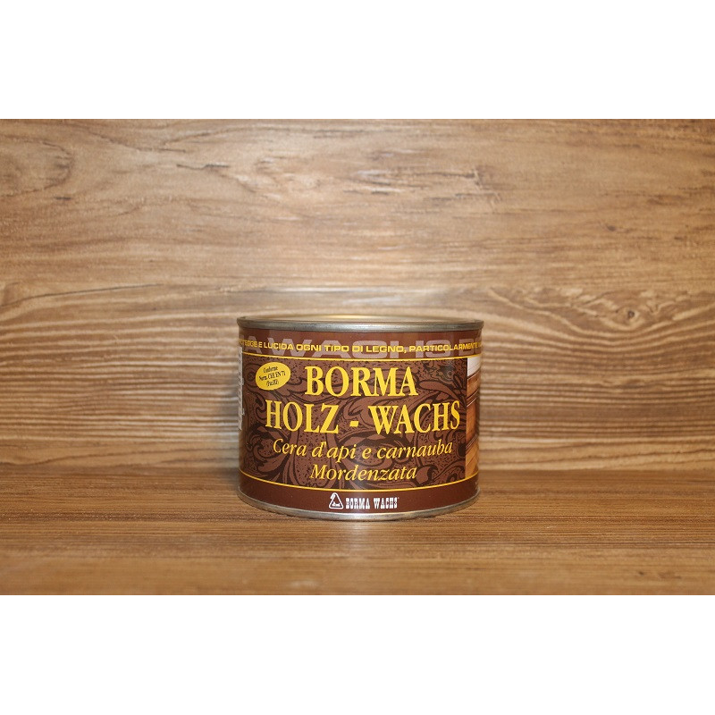 Бджолиний віск для меблів, Holz-Wachs, Borma Wachs, Interiors Line, 500 мл.прозорий