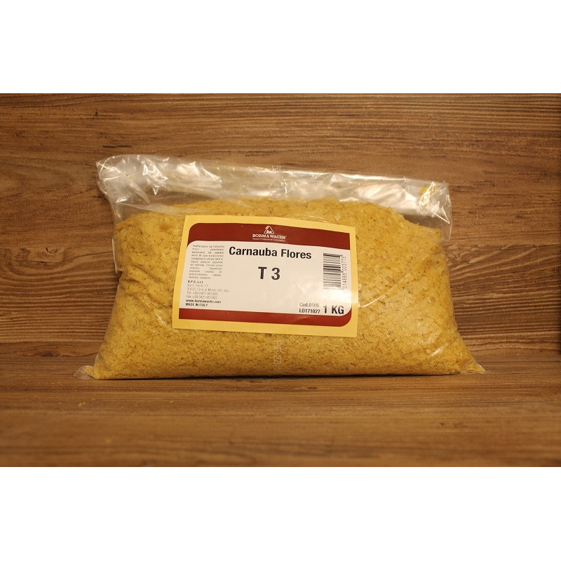 Карнаубський віск T3, Borma Wachs, Interiors Line, вибілений, 1 кг.