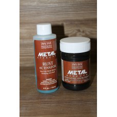 Ефект Ржавіни. Комплект Фарба з частинками металевої слюди (177 мл) й активатор (18 мл) Modern Masters