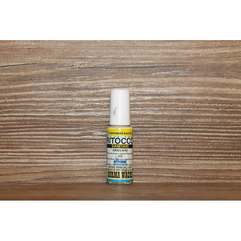 Реставратор для кахлю, мармуру, Emael Colour Touch up, Ritocco, Ivory, 10 мл, Borma Wachs