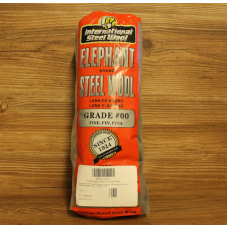 Сталева вовна, вата,00, Steel Wool, 200 грамів, Elephant