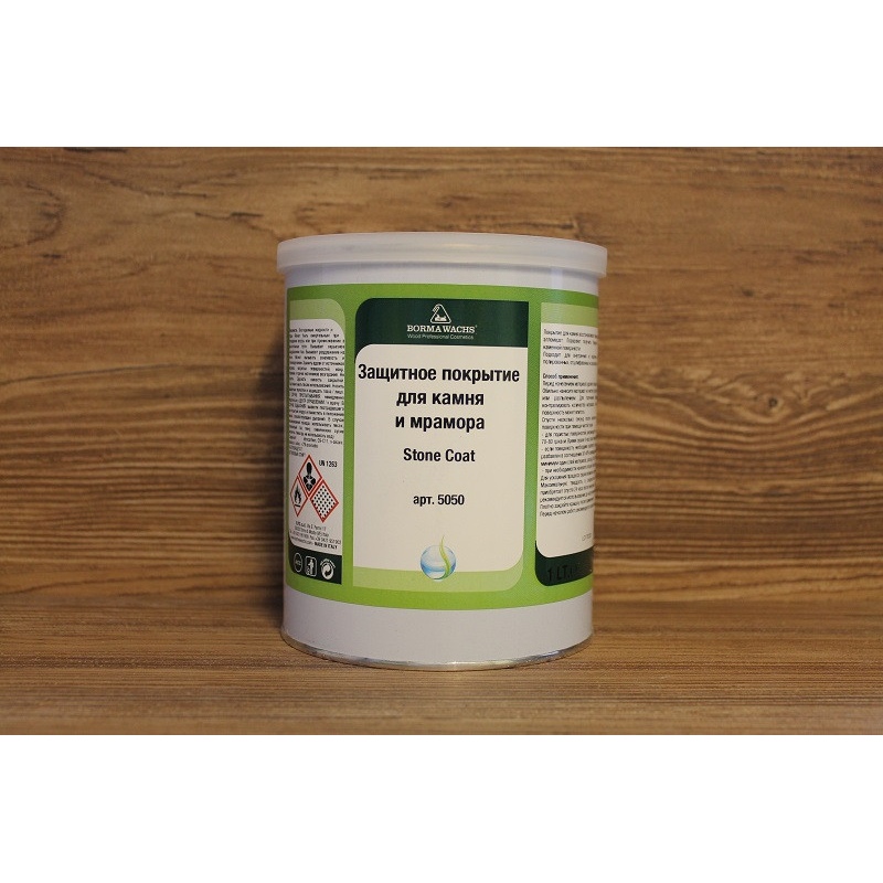 Покриття для кам“яної поверхні, Stone Coat, 1 літр, Borma Wachs