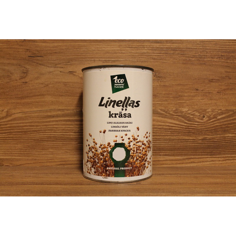 Фарба на основі лляної олії, Cappuccino, Anthracite, Linellas Krasa, 1 litre, Vincents Polyline Фарба на основі лляної олії, Cappuccino, Anthracite, Linellas Krasa, 1 litre, Vincents Polyline