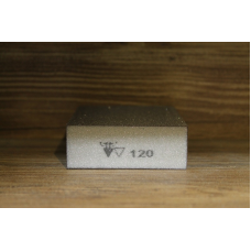 Абразивна губка 4-стороння, Siasponge Block, P120, 1 шт., SIA Abrasives