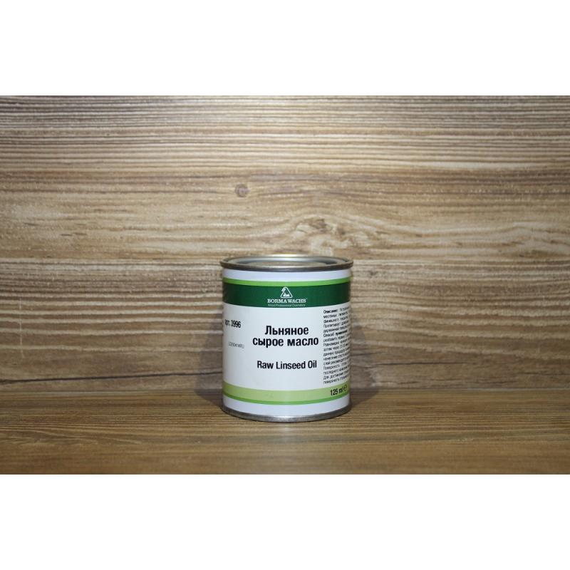 Лляна олія, Raw Linseed Oil