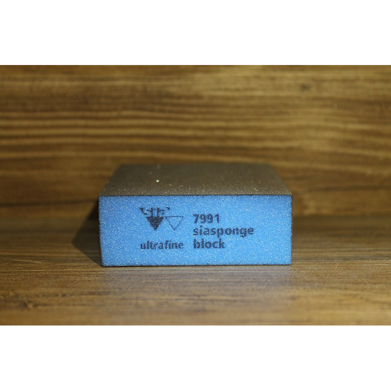 Абразивна губка 4-стороння, Siasponge Block, P240, 1 шт., SIA Abrasives