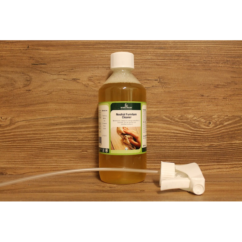 М“який очисний засіб для меблів, Furniture Netural Detergent, Borma Wachs, Restoration Line, 500 мл.