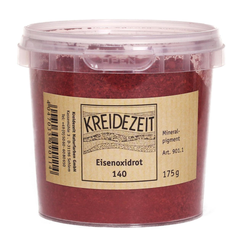 Натуральний пігмент, Оксид Заліза Червоний, Eisenoxidrot 140, Pigmente, Kreidezeit Натуральний пігмент, Оксид Заліза Червоний, Eisenoxidrot 140, Pigmente, Kreidezeit
