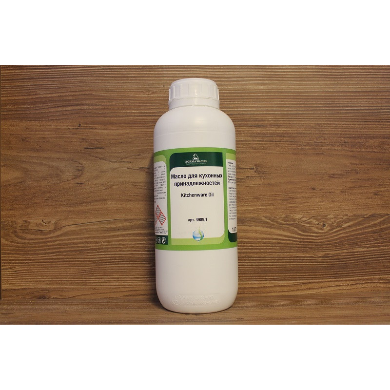 Олія для кухонних стільниць і предметів, що є в прямому контакті з їжею, Kitchenware Oil, 500 мл
