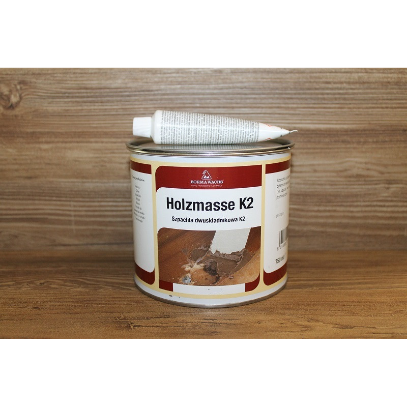 Шпатлівка 2-к поліефірна, Holzmasse K2 750 грам, Ясен