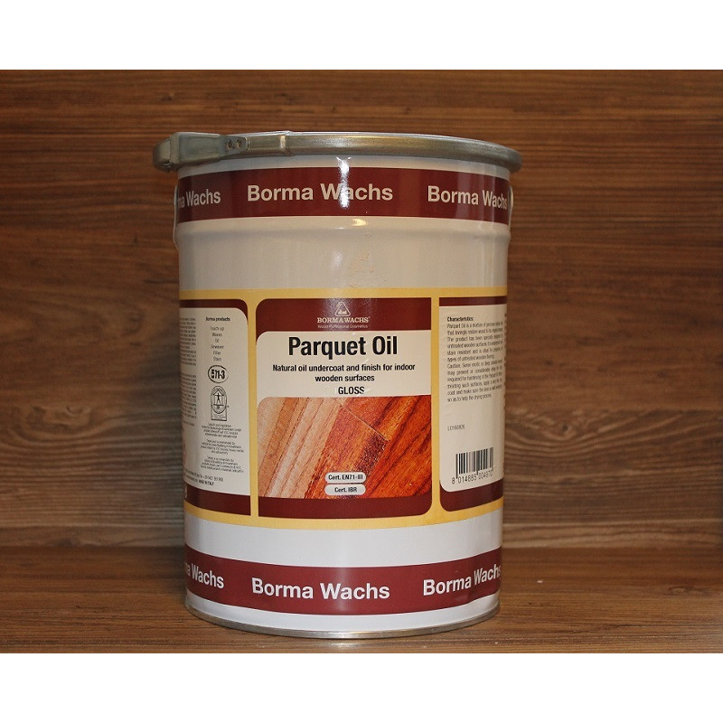 Натуральна олія паркетна, Olio Parquet, Італія 5 літрів 10%