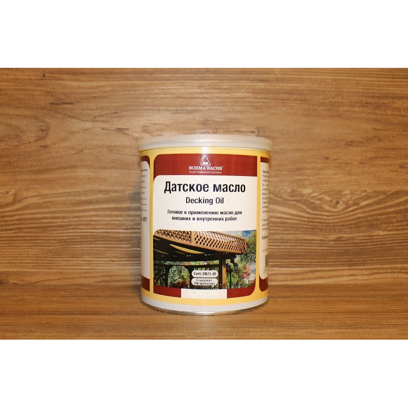 Данська олія, Decking Oil HD — 100 мл (овитий) 1 літр