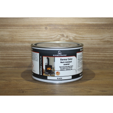 Термостійка фарба 800 градусів, Heat-Resistant Enamel 375 мл Чорний