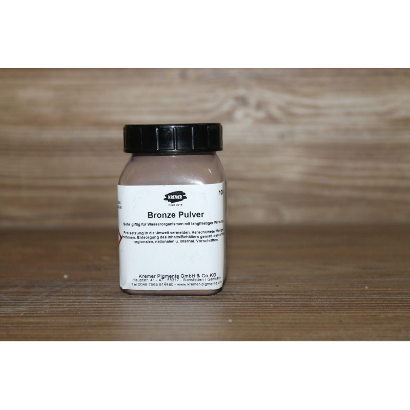 Пудра бронзова натуральна, лабораторне очищення, Kremer, 100 г. Пудра бронзова натуральна, лабораторне очищення, Kremer, 100 г.