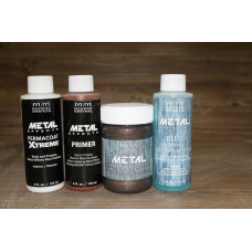 Ефект бронзової (блакитний) патини Modern Masters, 177 мл і 118 мл (к-т фарба та активатор), USA