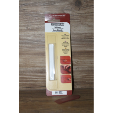 Реставраційний віск м“який зі шпателем, білий, Блістер Softwax, брусок, 20 грамів