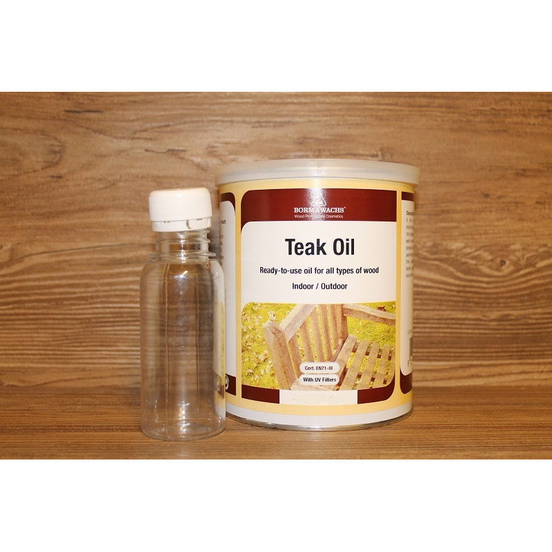 Тикова олія для дерев“яних поверхонь, Teak Oil — 1літр (відлив)