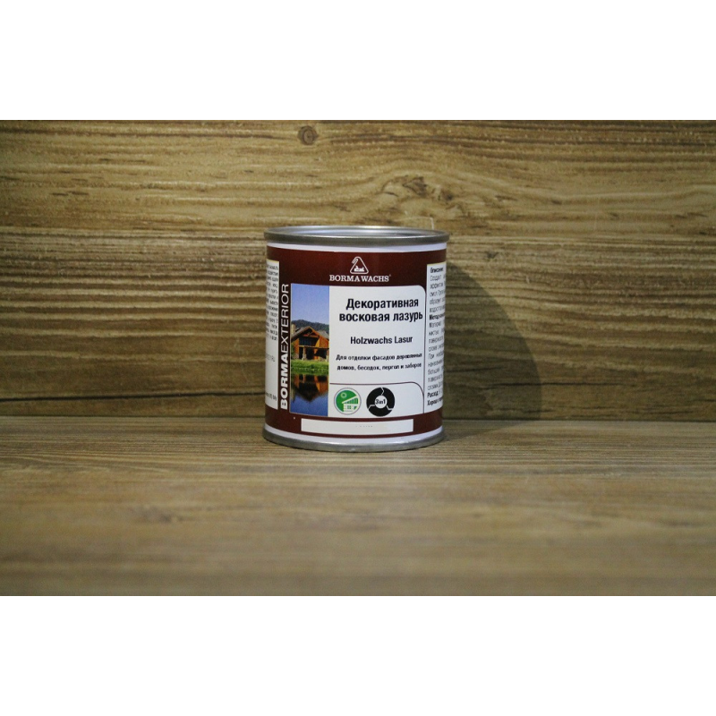 Морилка масло з воском  - Світлий горіх-1 л (відлив) Білий ,Holzwachs Lasur ( Італія)