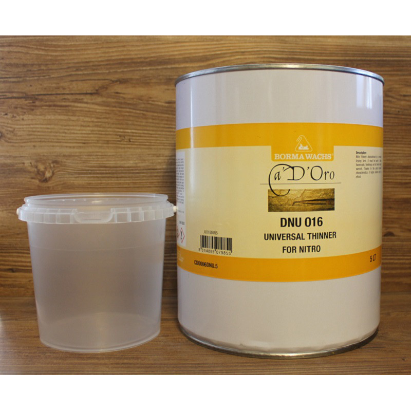 Універсальний розчинник, Universal Thinner For Nitro — DNU016, Borma Wachs, Can d“Oro Line, 1 літр (ОТЛИВ)